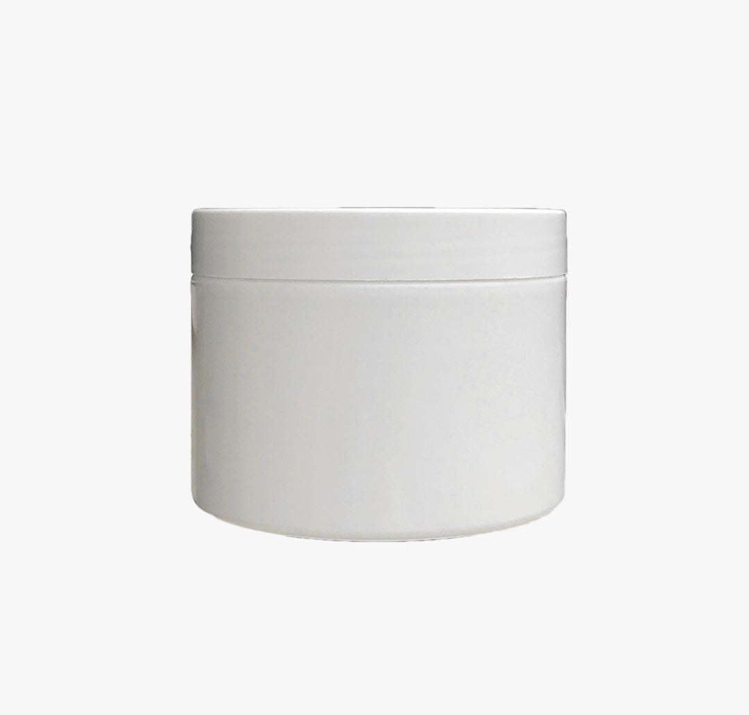 250g Cosmetic White Jar