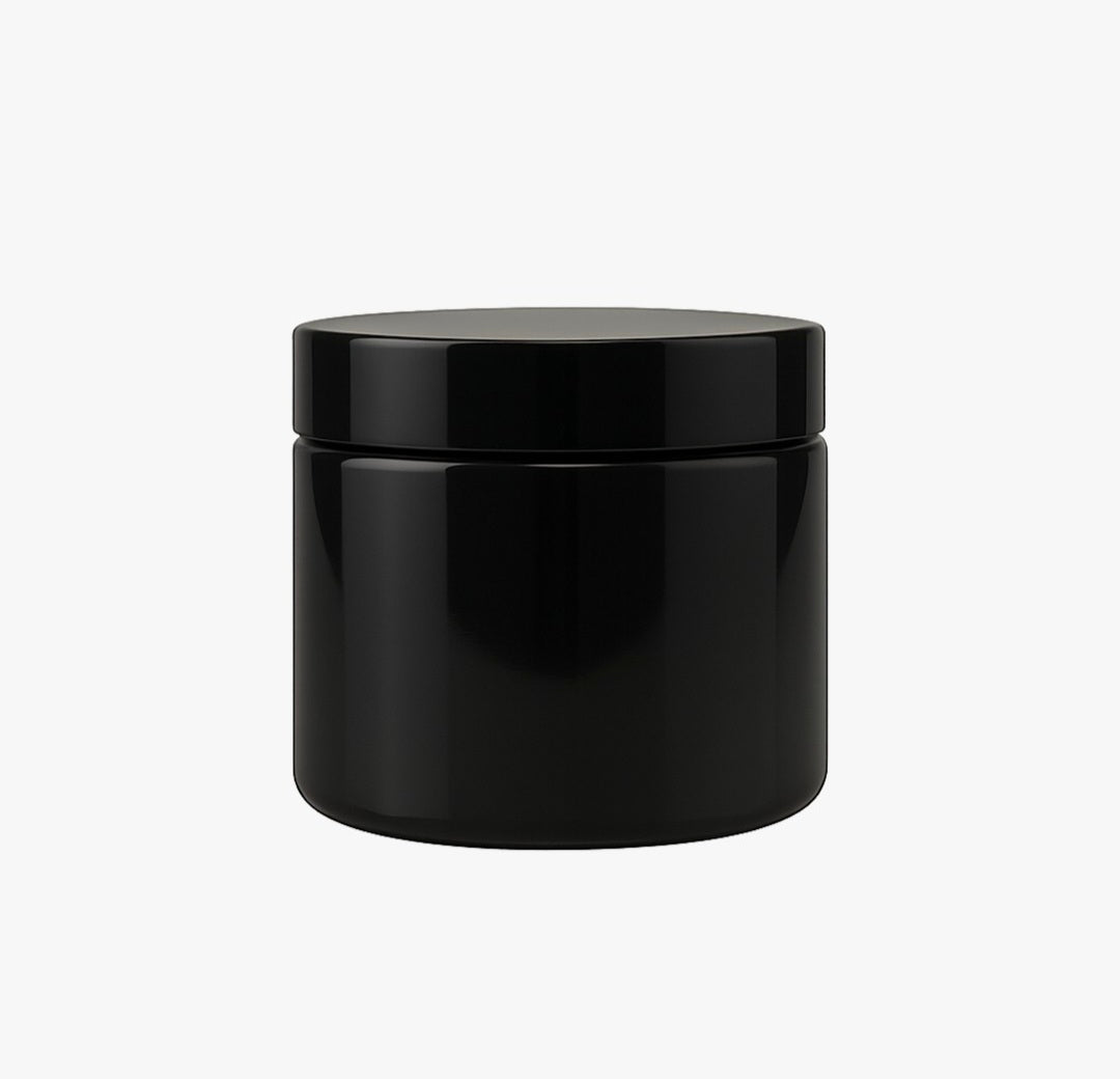 250g Cosmetic Black Jar