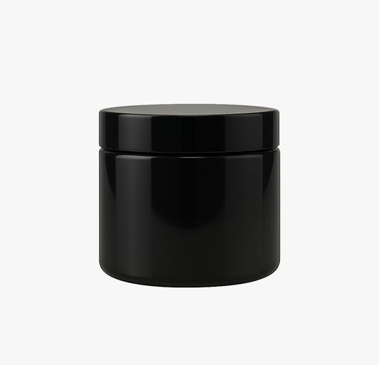 250g Cosmetic Black Jar
